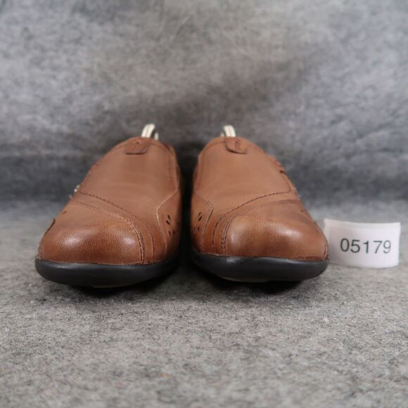 Rockport Shoes Womens 8.5 Daisey Slip On Comfort Leather Artisan Walking Classic - Picture 2 of 13
